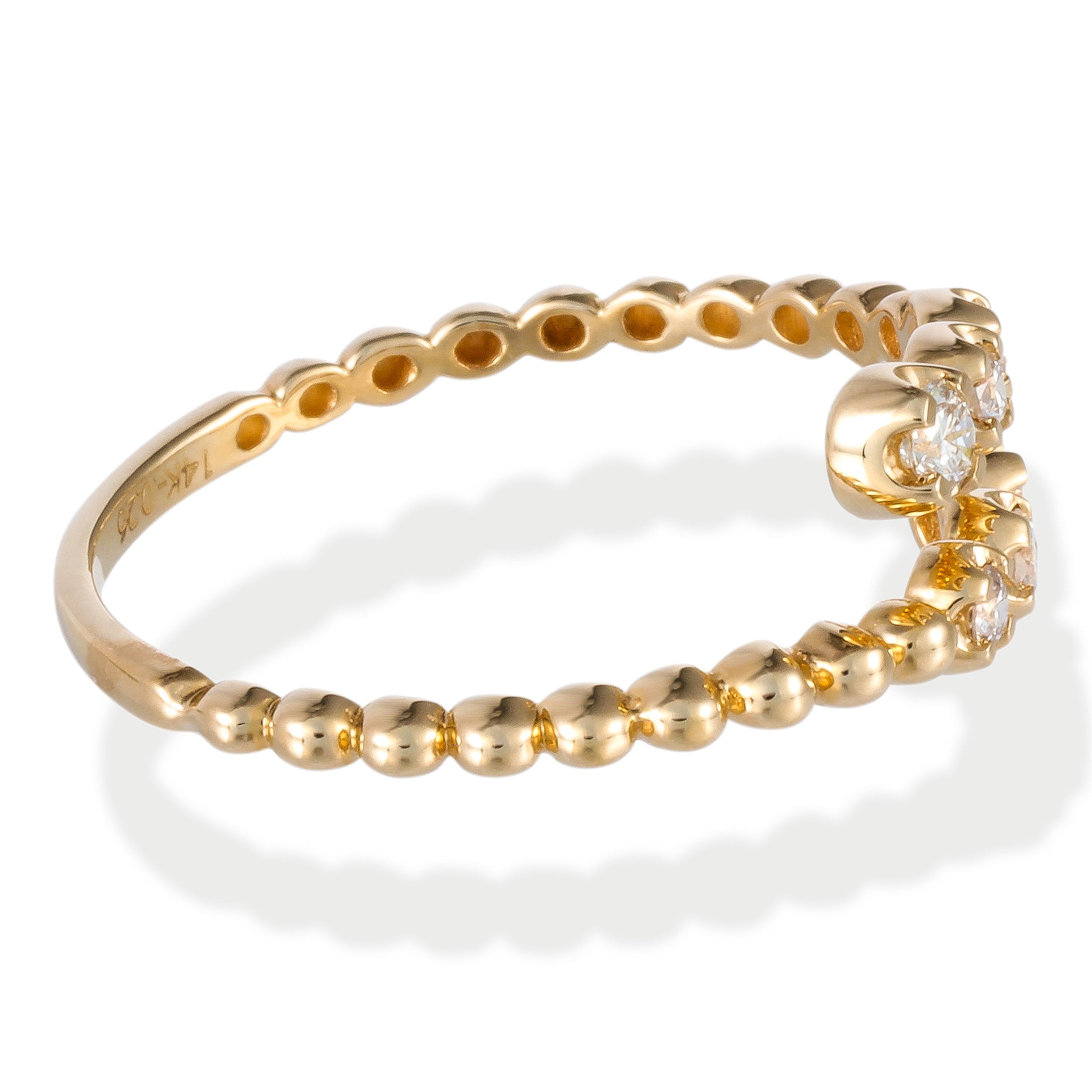 Diamond Ring B& 0.26 TCW