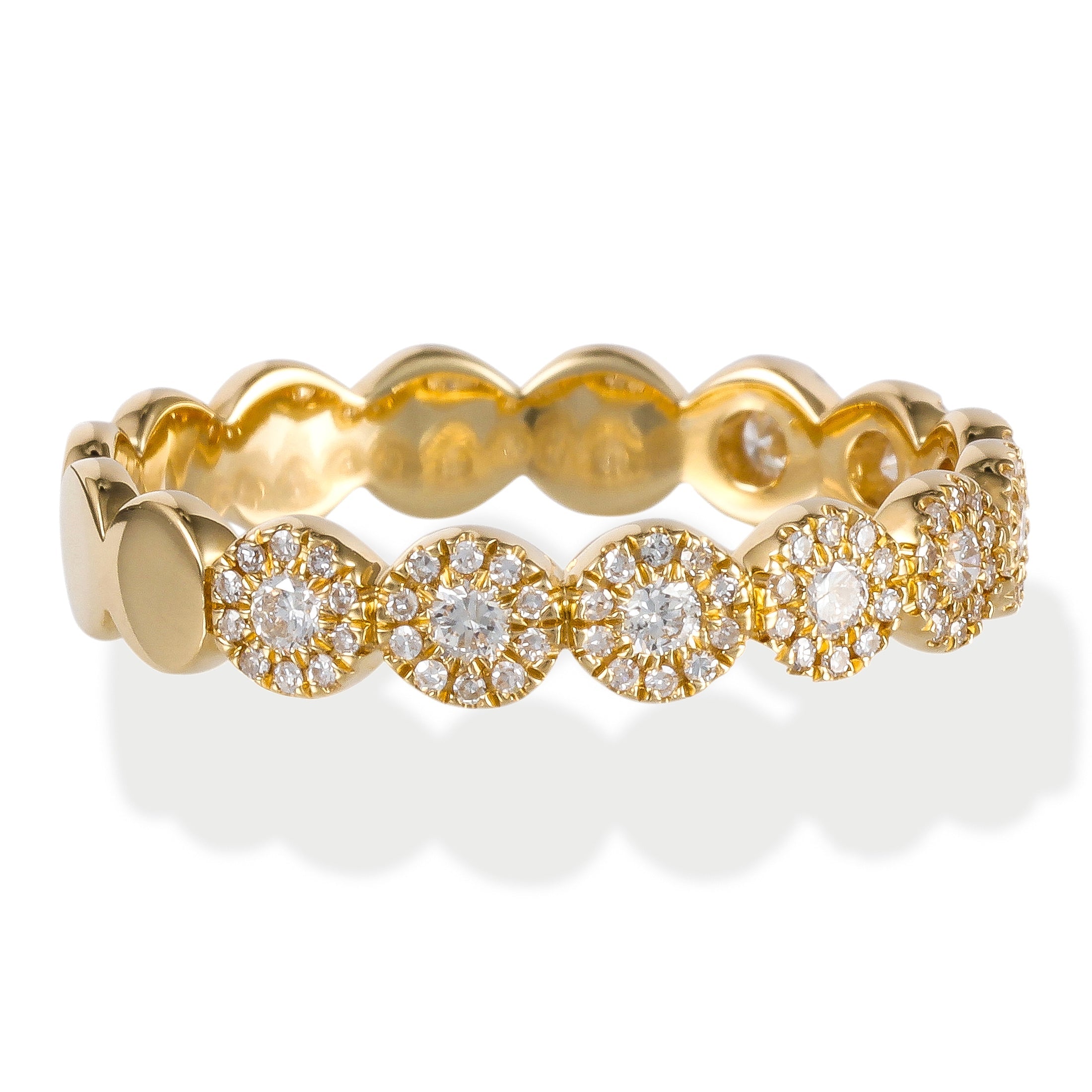 Diamond Round Ring B& 0.40 TCW
